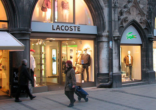 Промокоды товаров для Lacoste